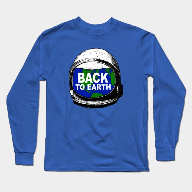 Astronaut Back to Earth Long Sleeve T-Shirt by barmalisiRTB